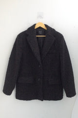 Hairy cream jacket