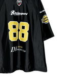 88 metal v-neck t