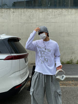 ブレーキ レタリング ロングスリーブTシャツ 3C