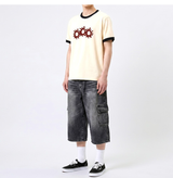 エッセンシャルスタンダード半袖リンガーTシャツ 3GEAR クリーム