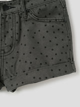 NONFADE DOT DENIM SHORTS (2C)