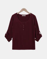 フート ロールアップ ロングスリーブ Tシャツ