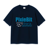 ピクシービットオーバーフィットTシャツ (3color)