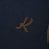 GRAPHIC RINGER T-SHIRT - DARK NAVY