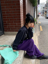 26FW★ [BAONHAUS] Haydin Patch Over Long Sleeve Tee