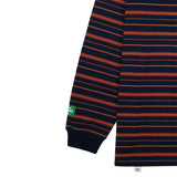 ハッピーラインズ ロングスリーブTシャツ_ネイビー