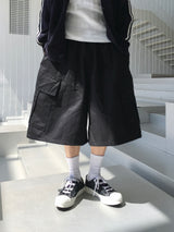 Dumbo Cargo Cotton Bermuda Pants 5C