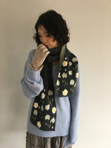 Daisy Wool Touch Muffler (2color)