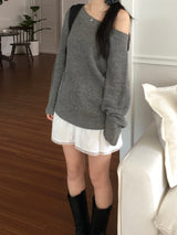 Neff Off-Shoulder Knitwear (3 colors)