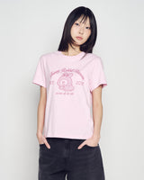 26SS WOMAN BROWN LINE FRIENDS SHORT SLEEVE T-SHIRT