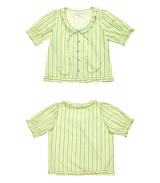 フリリーパジャマセット / Green