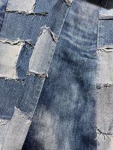 BLUE PATCHWORK DENIM