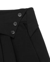  DRAPE WRAP MINI SKIRT