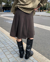 [ORIGINAL] Andy Wool Pleated Skirt