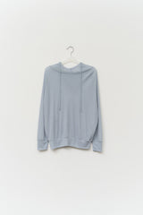 (W) Seal Sheer Hooded Top