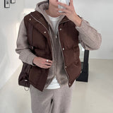 LMN カントオーバーサイズフィットウェルオンベストパデッド(5 colors)