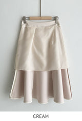 Becca Brushed Span Flare Skirt