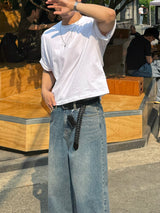ルアーリアルクロップショートスリーブTシャツ