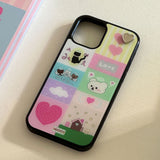 [Love Tag_Magsafe] マフィンパッチワークグラスケース