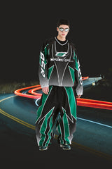 FUTURE SPORTY SUPER WIDE JOGGER PANTS BLACK