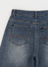 [MADE] Zepa Cut Wide Denim Pants