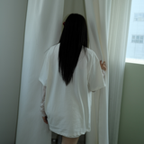KIRIGIRL ボクシーTシャツ _IVORY