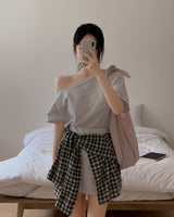 Fuse nylon shoulder bag