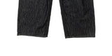 Penny Non-Fade Denim Pintuck Raw Wide Pants