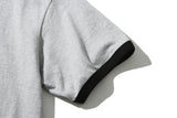 フラジャイル ハート リンガーTシャツ (Gray)