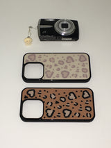 heart leopard (brown) case 