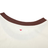 フューチャーフレンドスリムフィットTシャツ バニラチョコ