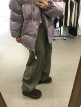 ピーチピンタックジョガーパンツ (7color)