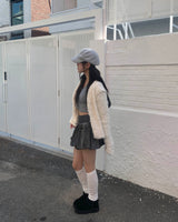 アンゴラ帽子