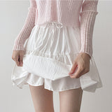 Lovely Hip ✨ Ribbon Frill Miniskirt (2 colors)