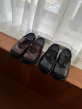 ASCLO Handmade Leather Deep Mules (2color)