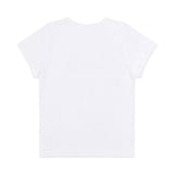 グリッター メイジー ロゴ Tシャツ (White) F25QB125