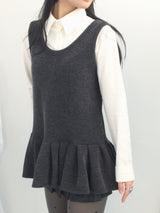 a flared winter dress