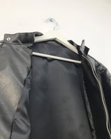 リベット モーター レザー ジャケット(2color)