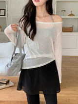BN Halter Neck Strap Sleeveless (4color)