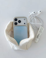 【limited price】 BLUE BLUR Silver Epoxy Case 