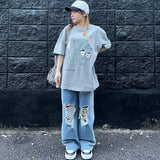 KIRSH X TOKYO CITY ARTWORK T-SHIRT - GRAY  
