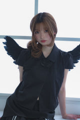 ヘブンブラウス(ブラック)