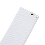 KIRSH PLAIN LOGO SOCKS 2PACK - WHITE