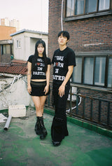 アイワズボーンインTシャツ、グレー