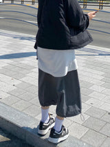 ナイロンストリングハーフパンツ 2C