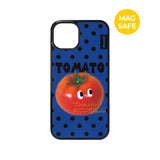 【MADE】トマト コンプレックス ブルー アイフォン ケース [Glossy Glass/Magsafe]