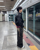 track leather jacket