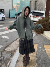 PIGMENT HOOD ZIP-UP (3C)