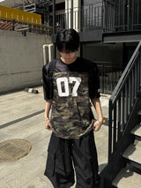 07 Camo Half Jersey