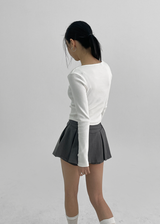 [MADE] Cain Golji Rounding U-neck Long Sleeve T-shirt